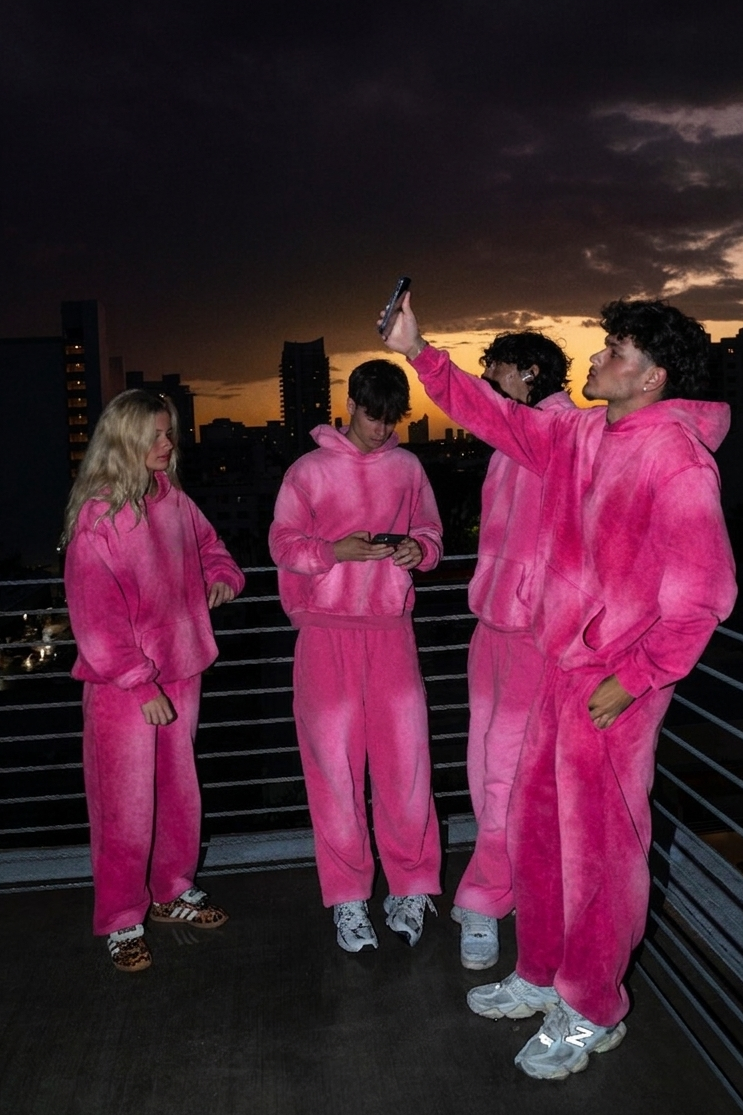 Hot Pink Hoodie